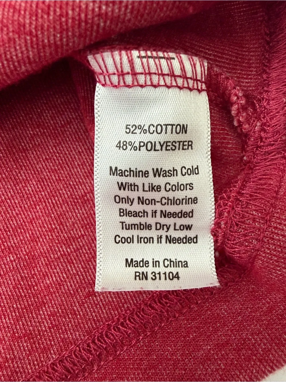 crown & ivy Men's Red Zip-Neck Sweater